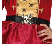 Strój Piratki Dla Dziewczynki Kostium Pirat Przebranie Dziecięce 10-12 L 151