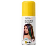 Spray Koloryzujący Do Włosów Żółty 125 ml Lakier Zmywalny Party