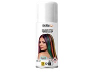 Spray Koloryzujący Do Włosów Biały 125 ml Lakier Zmywalny Party