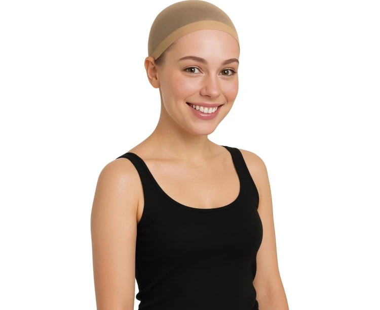 Siatki Do Peruki 2 szt Naturalne - Czepek Pod Perukę Nude Ciało