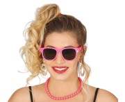 Okulary Neonowe Różowe Imprezowe Oprawki Lata 80 90 Disco Party