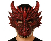 Półmaska Smoka Maska Na Twarz Smok Kostium Party Przebranie Halloween