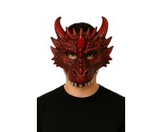 Półmaska Smoka Maska Na Twarz Smok Kostium Party Przebranie Halloween