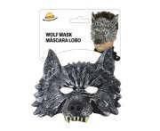Półmaska Wilka Piankowa - Maska Wilk Zwierzę Halloween Bal