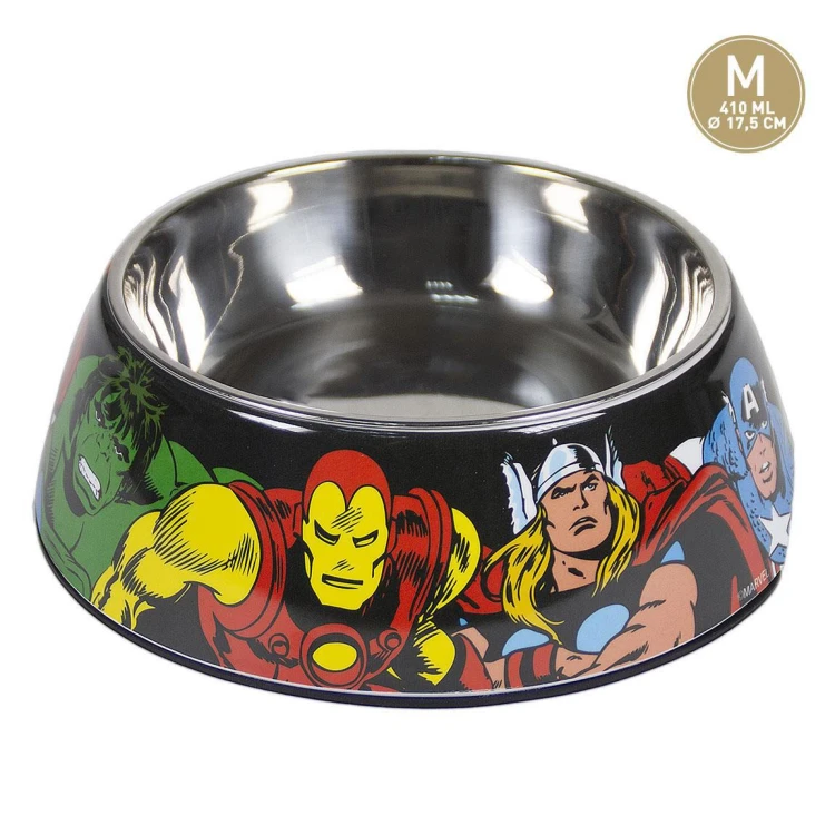 Komplet dwóch misek dla pupila psa kota Marvel - M  (1).jpg