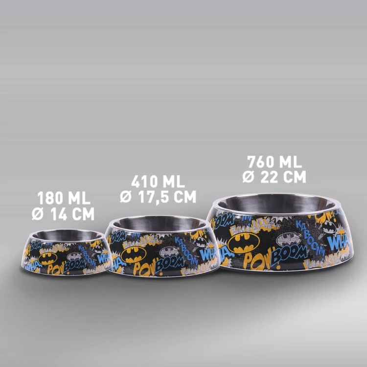 Komplet dwóch misek dla pupila psa kota Batman - S  (5).jpg