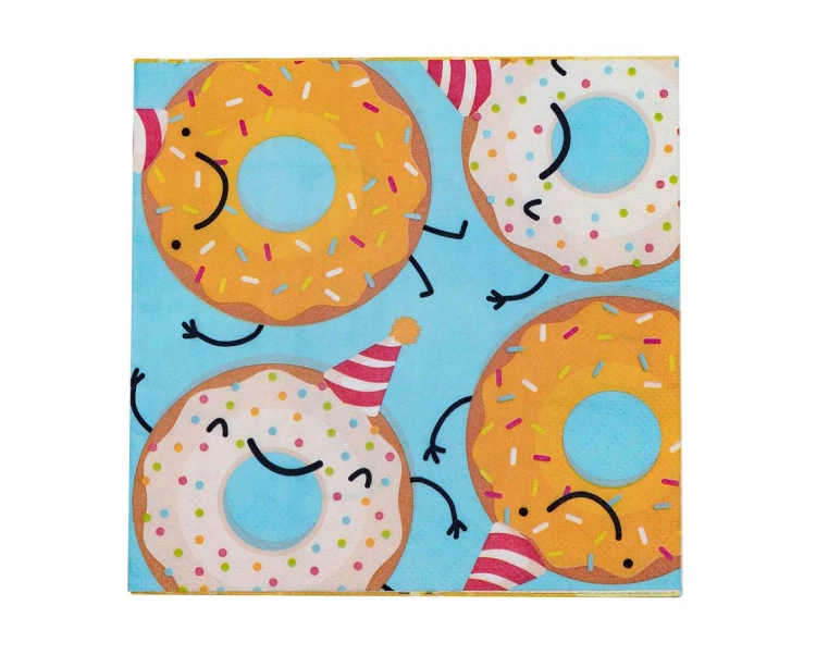 Serwetki Donut 33x33 cm, 20 szt.