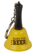 Brelok dzwonek na piwo gin i wino - śmieszny breloczek do kluczy metalowy  (3).webp