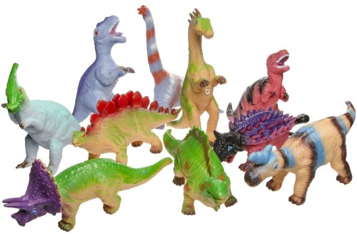 Duża figurka dinozaura Piszcząca mix wzorów  (2).jpg