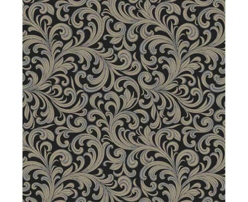 Serwetki papierowe Wallpaper Ornament Black&Gold, 33 x 33 cm, 20 szt.