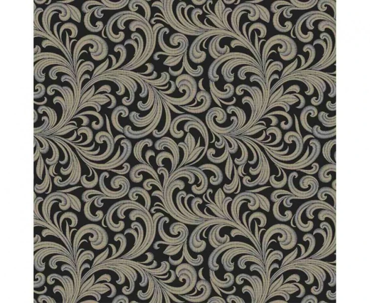 Serwetki papierowe Wallpaper Ornament Black&Gold, 33 x 33 cm, 20 szt.