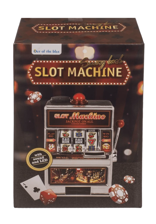 Skarbonka Jednoręki Bandyta Automat Maszyna Kasyno