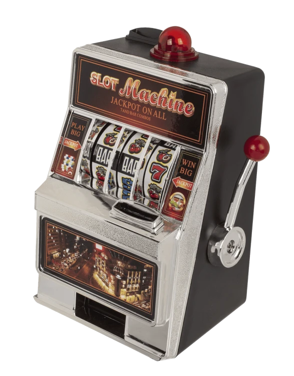 Skarbonka Jednoręki Bandyta Automat Maszyna Kasyno