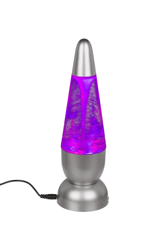 LAMPKA Tornado - zmienia kolory LAMPA WIR wirująca