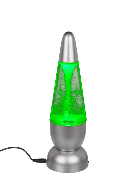 LAMPKA Tornado - zmienia kolory LAMPA WIR wirująca