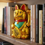 KOT SZCZĘŚCIA XL złoty MANEKI NEKO duży 21cm żółty (3).png