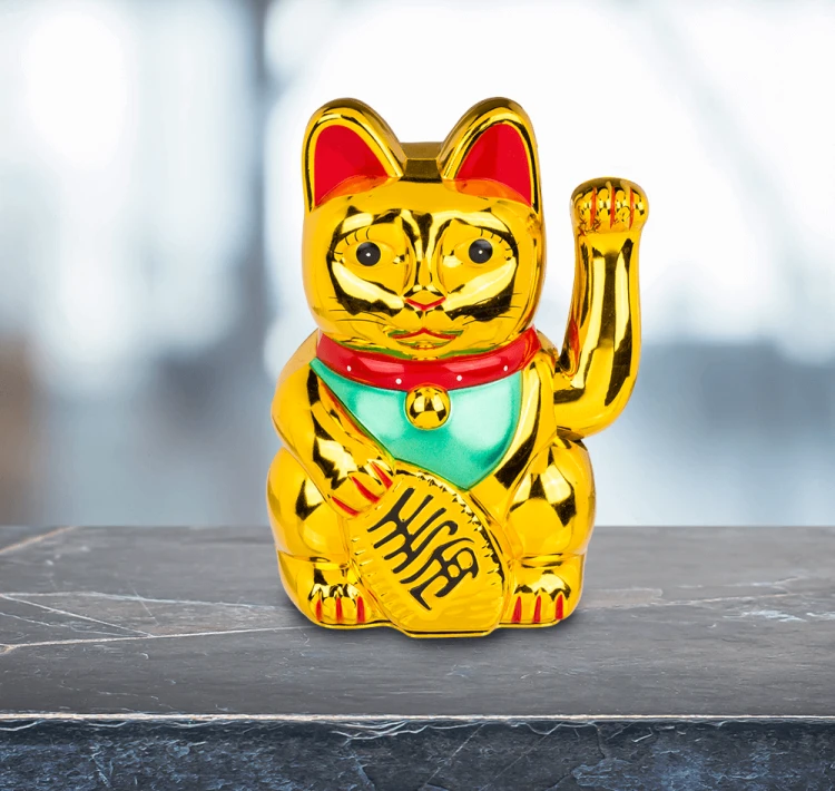 KOT SZCZĘŚCIA XL złoty MANEKI NEKO duży 21cm żółty (5).png