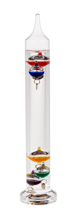 Termometr Galileo 28cm Galileusza Termoskop Szklany (6).png