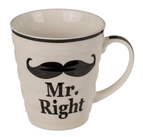 Kubki Mr Mrs Always Right Zest Usta Wąsy Porcelana (2).png