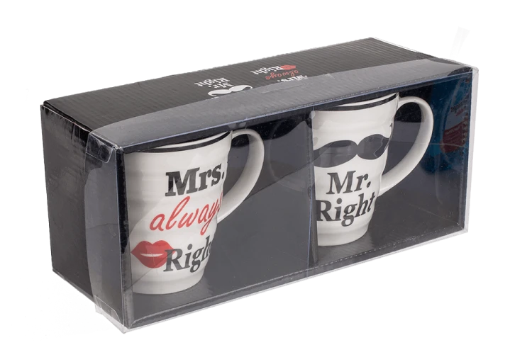 Kubki Mr Mrs Always Right Zest Usta Wąsy Porcelana (4).png