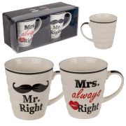 Kubki Mr Mrs Always Right Zest Usta Wąsy Porcelana (7).png