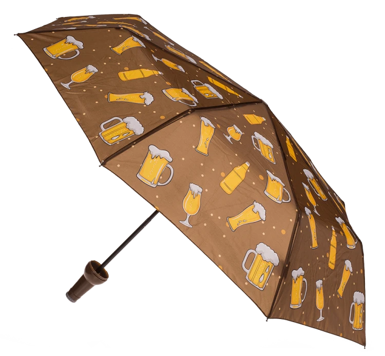 Parasolka butelka Piwo Śmieszna parasol składany (5).png