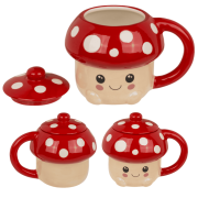 Kubek Kawaii Muchomorek z Pokrywką – uroczy i praktyczny prezent 440 ml.png