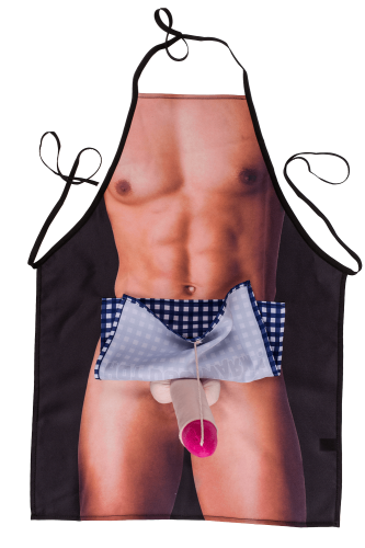 Fartuch z pluszowym penisem dla mężczyzny Śmieszny (4).png