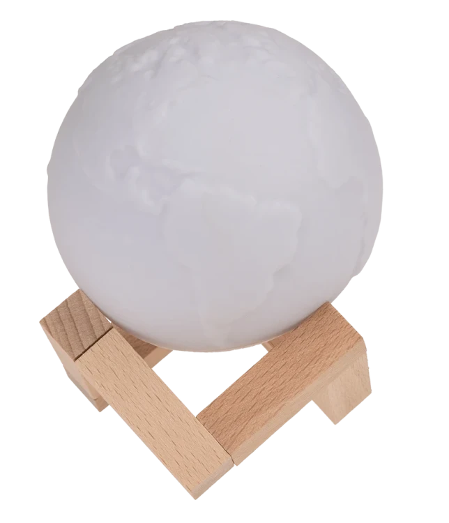 Lampka Kula Ziemska LED zmieniająca kolory Pilot (6).webp