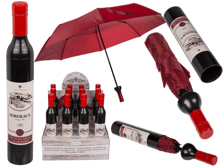 PARASOLKA butelka wina PARASOL BORDO SKŁADANY (1).png