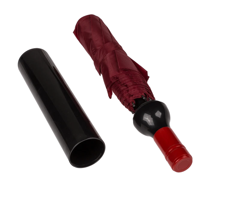 PARASOLKA butelka wina PARASOL BORDO SKŁADANY (7).png
