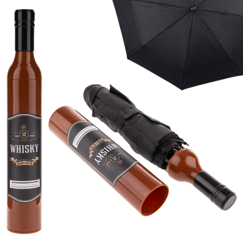 Parasolka Butelka - whiskey Parasol Elegancki (7).png