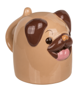 Kubek z odwróconą głową Mops Pies 400 ml Zwierzęta (2).png