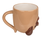 Kubek z odwróconą głową Mops Pies 400 ml Zwierzęta (5).png