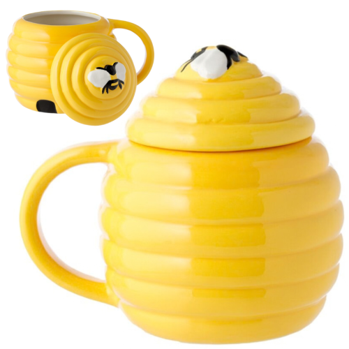 Ceramiczny kubek kształt ula 3D duży XXL z pokrywką.png