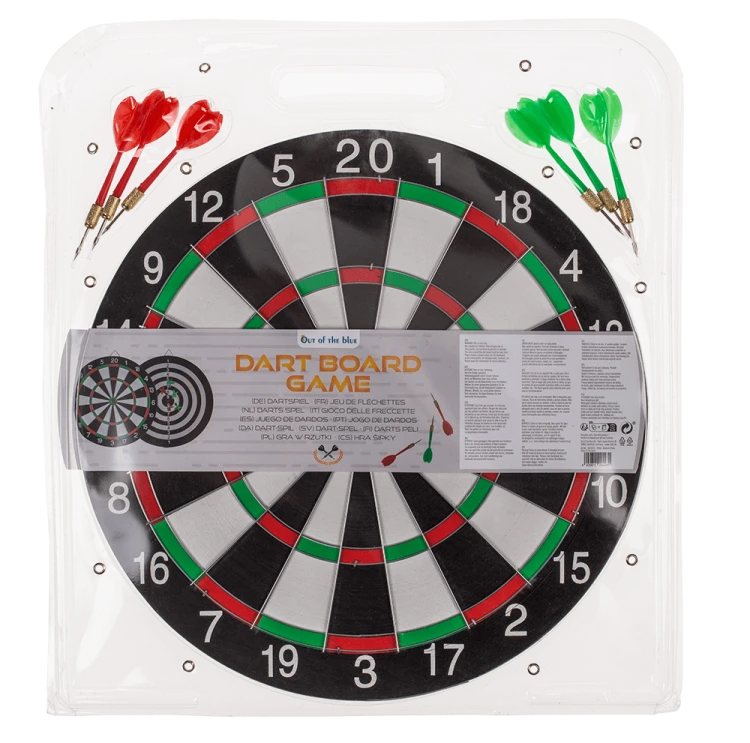 Tablica do Gry w Darta Tarcza Rzutki Lotki Dwustronny (1).png