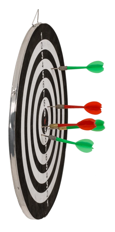 Tablica do Gry w Darta Tarcza Rzutki Lotki Dwustronny (5).png