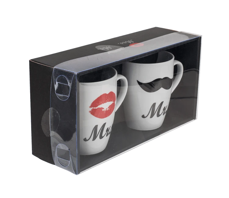 Kubki Mr. i Mrs. 2 sztuki Zestaw Kubków Usta Wąsy (3).png