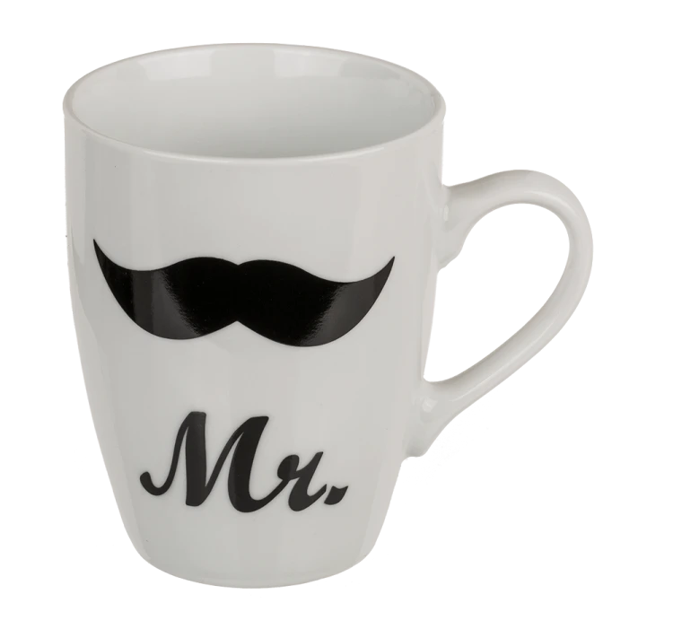Kubki Mr. i Mrs. 2 sztuki Zestaw Kubków Usta Wąsy (5).png