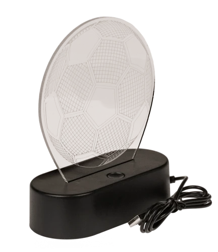 Piłka nożna 3D Lampka LED zmieniająca kolory Lampa (5).webp