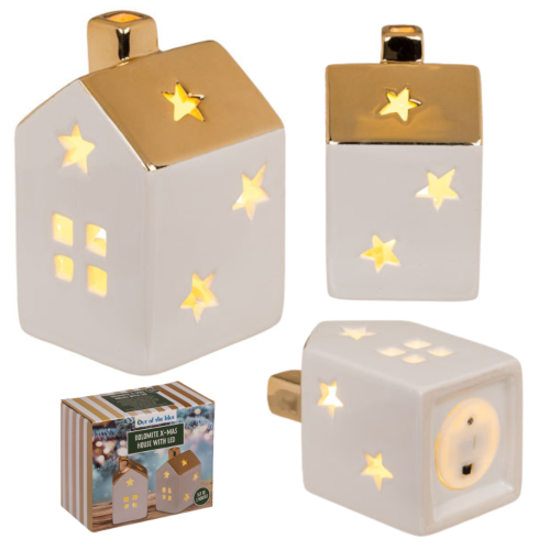 Ceramiczny domek świąteczny LED dekoracja Lamka Boże Narodzenie.png