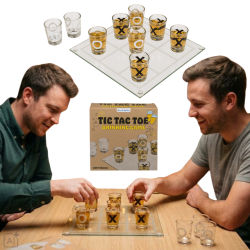 Kółko i Krzyżyk Lux Kieliszki Imprezowe Alkogra (5).png