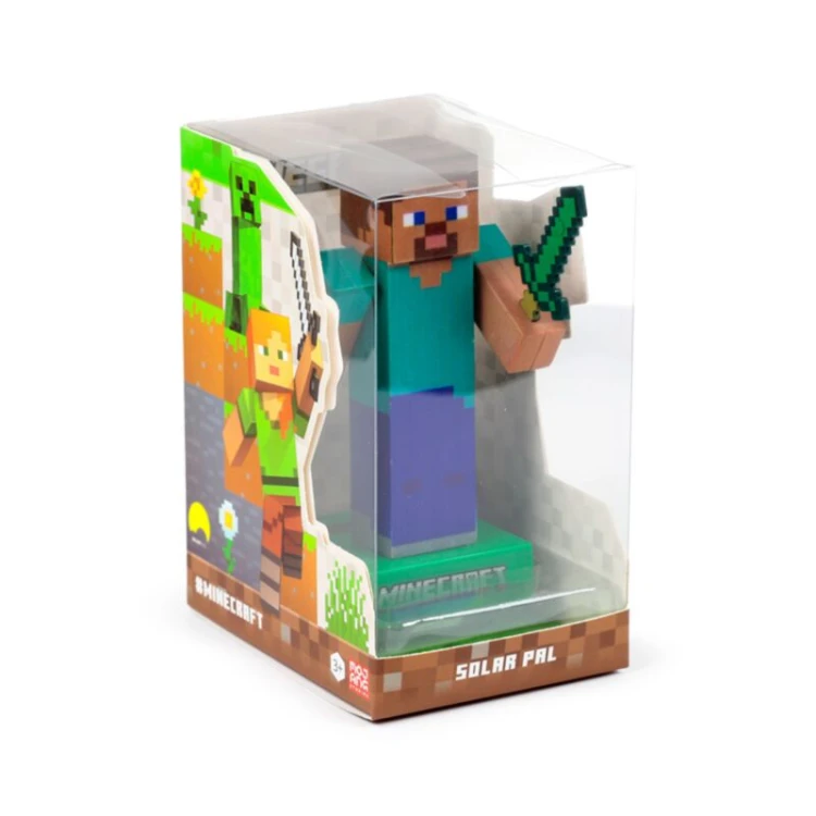 Zabawka solarna tańcząca słoneczna Minecraft Steve (2).jpg