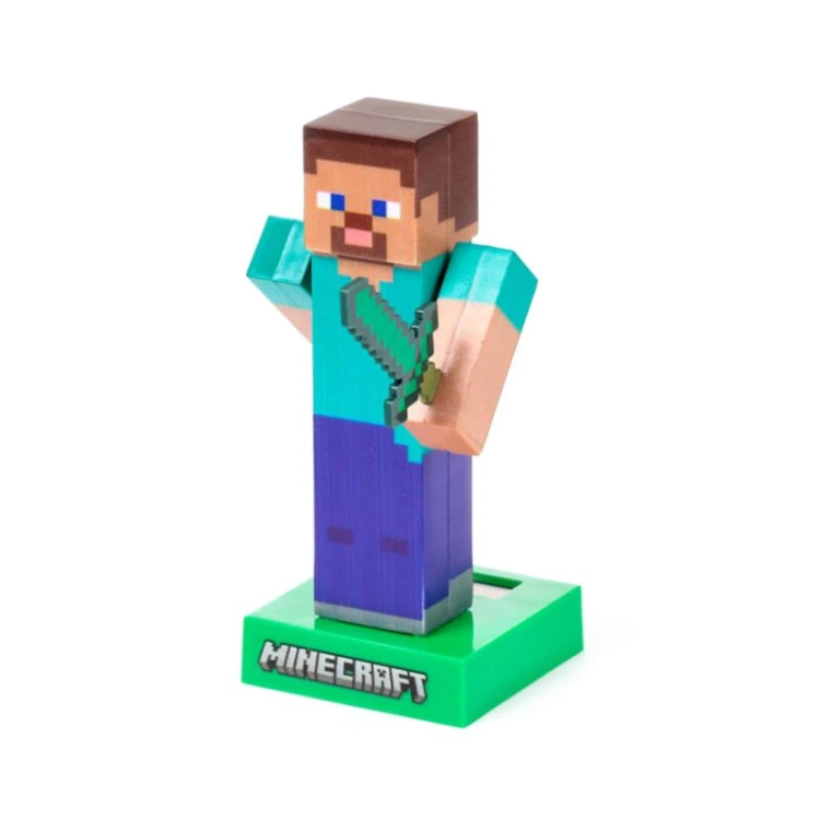 Zabawka solarna tańcząca słoneczna Minecraft Steve (3).jpg