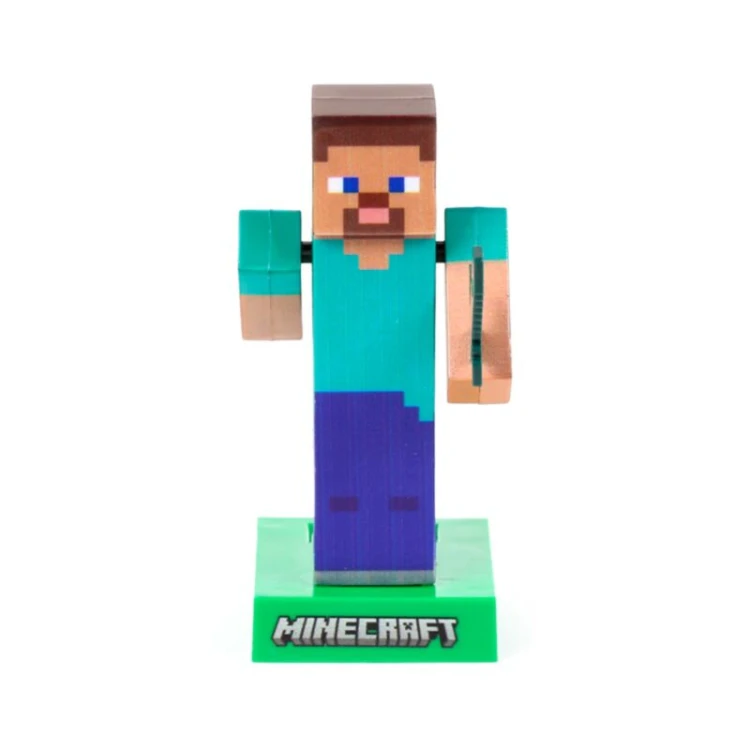 Zabawka solarna tańcząca słoneczna Minecraft Steve (7).jpg
