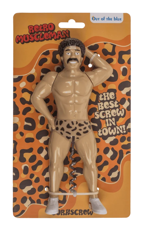 Korkociąg Retro Bohater Penis do Korków śmieszny gadżet Panieński 9.png