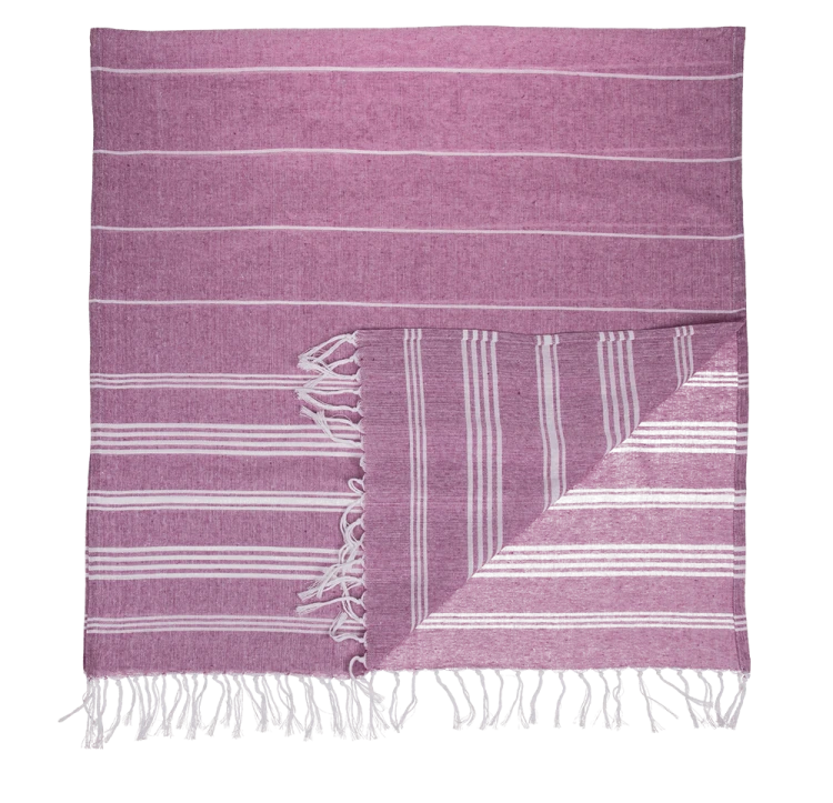 Ręcznik typu turecki Hammam jasny fiolet 80x170 cm (1).png