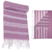 Ręcznik typu turecki Hammam jasny fiolet 80x170 cm (4).png
