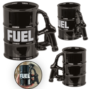 Kubek FUEL – Ceramiczny Kubek w Kształcie Beczki z Uchwytem-Pistoletem.png