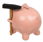 Świnka Skarbonka z Młoteczkiem Młotkiem Klasyczna (4).png